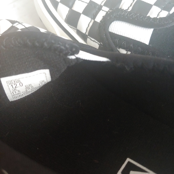 VANS NEW kids Checkerboard Slip-ER 2 Shoes - Picture 12 of 12